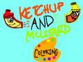 Mchezo Ketchup na Kituo cha Kuchorea cha Mustard  online