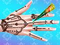 Mchezo Saluni ya Tattoo ya Barbie Henna  online