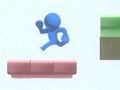 Mchezo Parkour kwenye vitalu vya hewa  online