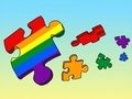Mchezo Puzzles ya Jigsaw ya Lgbt: Tafuta Bendera za Lgbt  online