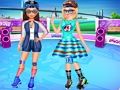 Mchezo Mazoezi ya Skating ya BFF online Mchezo Mazoezi ya Skating ya BFF online
