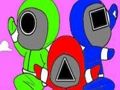 Mchezo Mchezo wa Kuchorea Kitabu cha Squid  online
