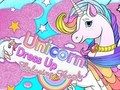 Mchezo Unicorn Dress Up Coloring Kitabu  online