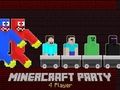 Mchezo Mchezaji wa Minecraft Party 4  online