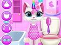 Mchezo Utunzaji wa Kila Siku wa Kitty Unicorn  online