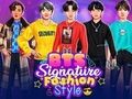 Mchezo Mtindo wa Mtindo wa Saini ya BTS  online