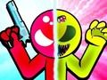 Mchezo Stickman Zombie dhidi ya shujaa wa Stickman  online