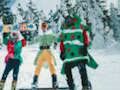 Mchezo Ski mapumziko Siri snowflakes  online