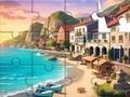 Mchezo Jigsaw Puzzle: Mji wa Bahari  online