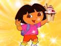 Mchezo Kitengeneza Ice Cream Pamoja na Dora  online