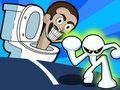 Mchezo Stickman vs Skibidi Choo  online