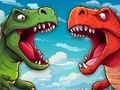 Mchezo Ulimwengu wa Dino: Unganisha & Pigana  online