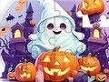 Mchezo Jigsaw Puzzle: Ghost ya Halloween Cute online