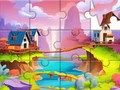 Mchezo Mafumbo ya Jigsaw: Kijiji  online
