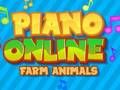 Mchezo Piano Online Shamba Wanyama  online