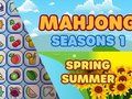 Mchezo Misimu ya Mahjong 1 Majira ya Masika  online