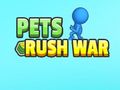 Mchezo Pets Kukimbilia Vita online