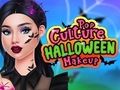 Mchezo Utamaduni wa Kisasa Halloween Makeup  online