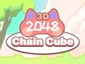 Mchezo Mchemraba wa Chain 2048 3D  online