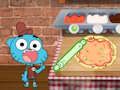 Mchezo Gumball pizza frenzy online Mchezo Gumball pizza frenzy online