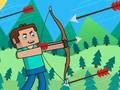 Mchezo Mashambulizi ya Noob Archer Monster  online