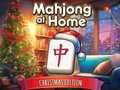 Mchezo Toleo la Xmas la Mahjong Nyumbani  online