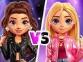 Mchezo Mtindo wa Black Vs Pink wa Lovie Chic  online