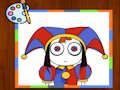 Mchezo Adventure Digital Circus Coloring  online