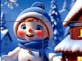 Mchezo Furaha ya Snowman Puzzle  online