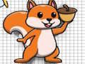 Mchezo Squirrel Coloring Adventure online