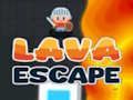 Mchezo Kutoroka kwa Lava  online