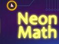 Mchezo Neon Math online