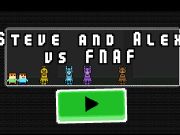 Mchezo Steve na Alex dhidi ya Fnaf  online