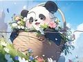Mchezo Jigsaw Puzzle: Blanket Panda online