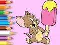 Mchezo Kitabu cha Kuchorea: Ice Cream Jerry  online