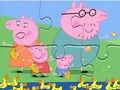 Mchezo Jigsaw Puzzle: Peppa Pig Feed Bata online Mchezo Jigsaw Puzzle: Peppa Pig Feed Bata online