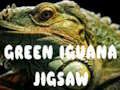 Mchezo Jigsaw ya Iguana ya Kijani  online
