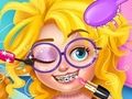Mchezo Nerdy Girl Makeup Saluni  online