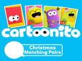 Mchezo Jozi Zinazolingana za Krismasi za Cartoonito  online