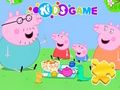 Mchezo Jigsaw puzzle: Peppa nguruwe pichani online
