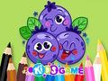 Mchezo Kitabu cha Kuchorea: Blue Berry  online