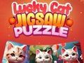 Mchezo Mafumbo ya Jigsaw ya Paka wa Bahati  online