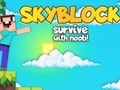 Mchezo Skyblock kuishi na noob! online