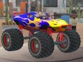 Mchezo Monster lori stunt racer online