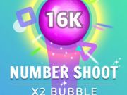 Mchezo Nambari Risasi x 2 Bubble  online