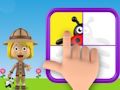 Mchezo Dunia ya Alice Wanyama Puzzle online Mchezo Dunia ya Alice Wanyama Puzzle online