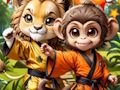 Mchezo Kung-Fu Wanyama Wadogo online Mchezo Kung-Fu Wanyama Wadogo online