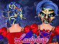 Mchezo Mitindo ya nywele ya Ladybug Halloween  online