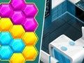 Mchezo Hexa Blast Mchezo Puzzle  online