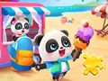 Mchezo Jigsaw Puzzle: Mtoto Panda Ice Cream Gari  online